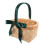 Woven Basket with Handle for Fruit Flower Picnic Party 1