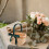 Woven Basket with Handle for Fruit Flower Picnic Party 3