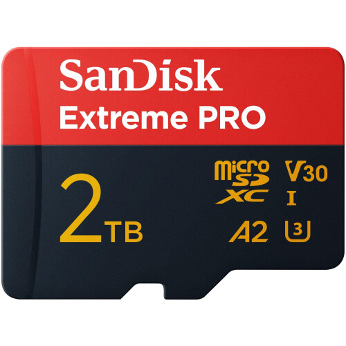 SanDisk Sandisk Extreme Pro microSDXC (2TB, SDSQXCD-2T00)