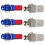 6Pcs Hundsäkerhetsmärken, Kattsäkerhetsband, Djuradressmärken 8
