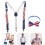 1 Set Nationell Flagga Design Kaveldynor Slips För Kvinnor 4