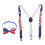 1 Set Nationell Flagga Design Kaveldynor Slips För Kvinnor 5