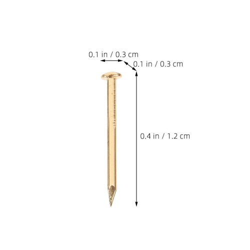 200Pcs Möbel FixeringsSpikar Metall Diy Projekt 1