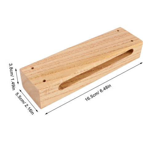 Wood Block Musikinstrument Med , Hårt 1