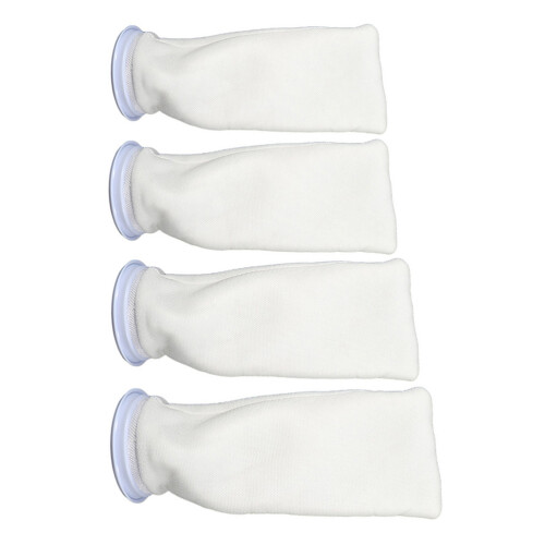 4Pcs Utbytbar Bomullsfiltersäck För