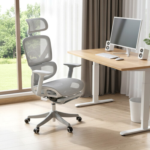 Living And Home Height Adjustable Swivel Office Chair with Casters