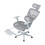 Living And Home Height Adjustable Swivel Office Chair with Casters 6