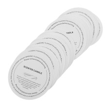 Candleskydd För Glasljus, Handgjorda Pappersskydd För Aromaterapi