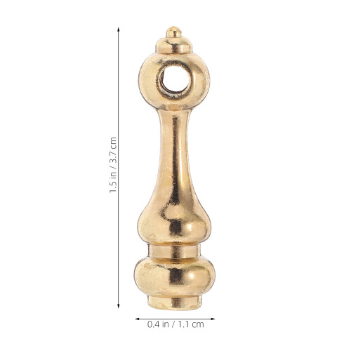 10Pcs -Legering Räcke Post Hatt Möbel Hårdvara Tillbehör 1