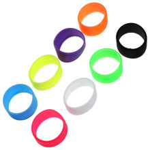 8Pcs Badminton Rackets Tennismatch Silikon Grepp Antislirpärmband