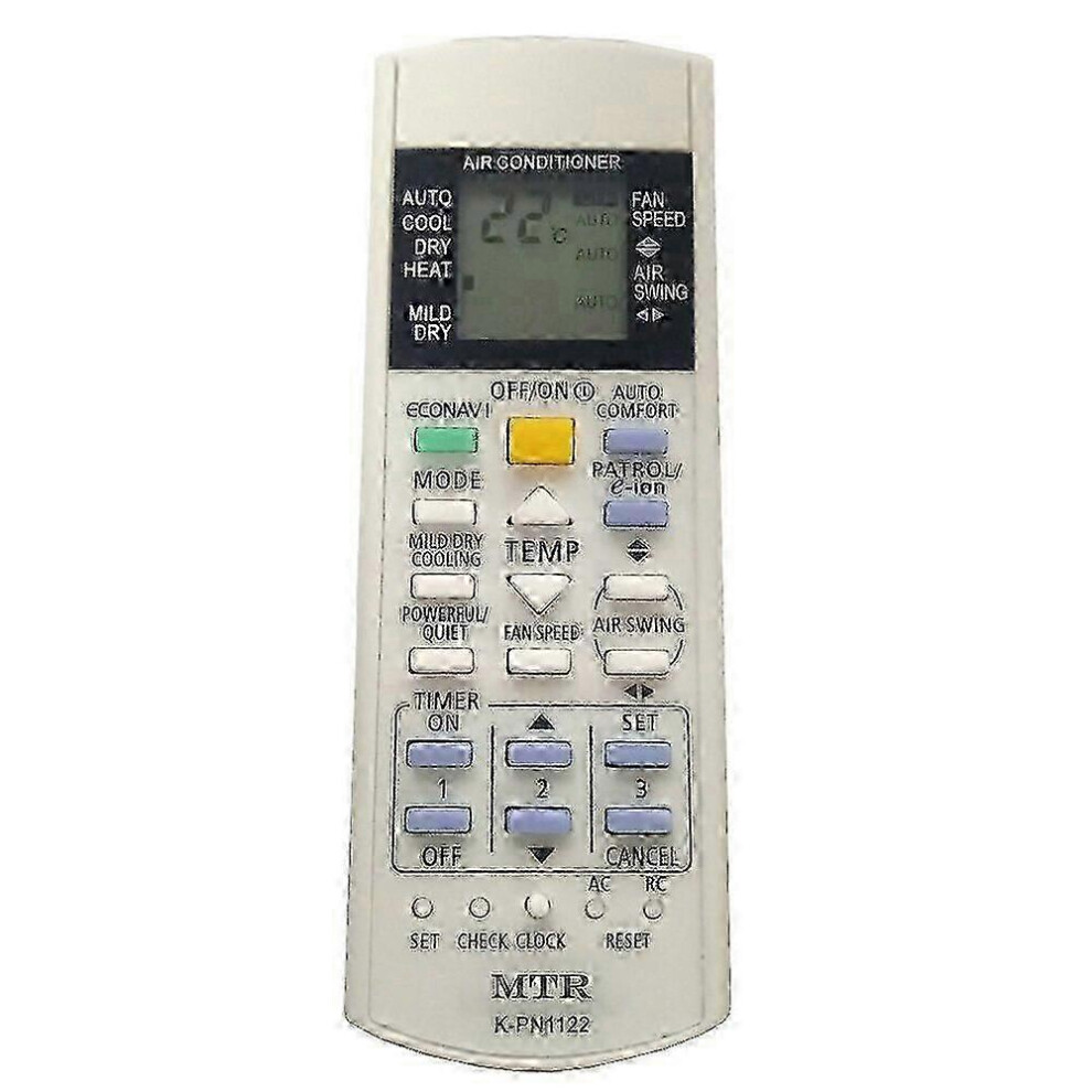 Kikidex (As Show, One Size) Suitable For Panasonic Air Conditioner Remote Control K-Pn1122-Jc