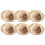 6St Miniatyr Straw Hat Cocktailmuggar Med 10
