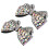 1Paar Modieuze Bowknot Schoenaccessoires Met Premium 1