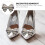 1Paar Modieuze Bowknot Schoenaccessoires Met Premium 11