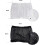 (As show, One size) Bird Cage Cover Adjustable Nylon Mesh Netting Universal Protective Netting White 3