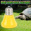 Continuous Heating Reptile Infrared Ceramic Lamp 220V-240V Compact Design 4