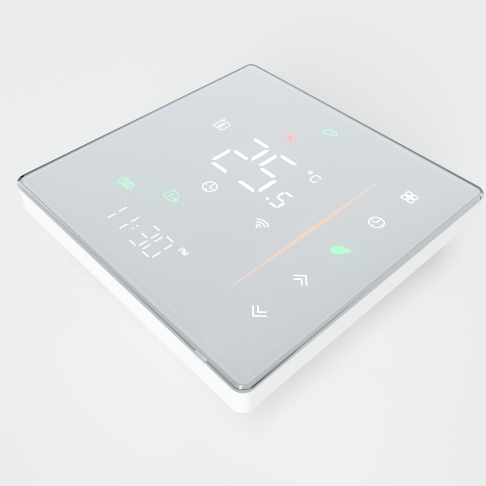 Wifi Programmable Boiler Thermostat 95Â240V Lcd Touch Screen, 88X88x37.5mm 9451356720912