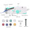 Multipurpose Cordless Handheld Sewing Machine for Beginners Kids Adults Blue 11