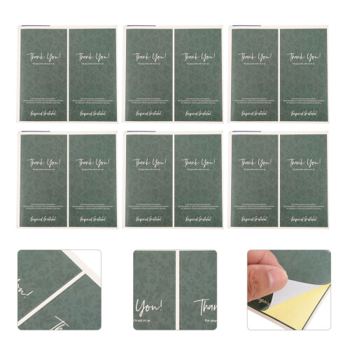 100Stk Dekorative Haftetiketten Für Geschenkverpackungen 2