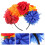 Floral Headband Yellow 1pack 9.1x7.7in 2