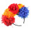 Floral Headband Yellow 1pack 9.1x7.7in 6
