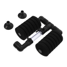1Pc Wall Mount Sponge Filter for Aquarium Air Operated Water Pump