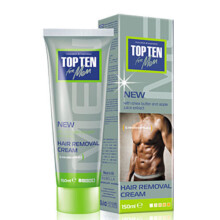 MENS HAIR REMOVAL CREAM "TOP TEN" 150ml DEPILATORY