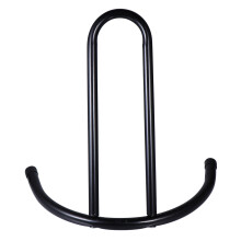 1Pièces Râtelier Portable Noir Pour Parking Stable