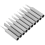 10pcs Iron Plated Welding Tip For Soldering .5c Shape Silver 7