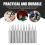 10pcs Iron Plated Welding Tip For Soldering .5c Shape Silver 8