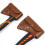 2St Läder Hatchet Hölster För 8