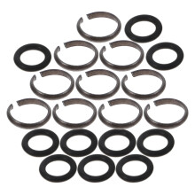 10 Set Brudmuss Hållare Med O-Ring, Utväxlingsnyckel Fyrkantsfog