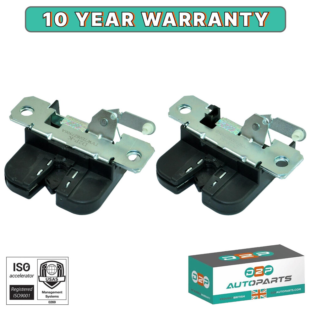 Tailgate Lock Rear Left & Right For Vw Transporter T5 T6 7E0827506a 5056167474173