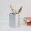 Silver Pencil Holder Scratch-Resistant Pen Container for School 10
