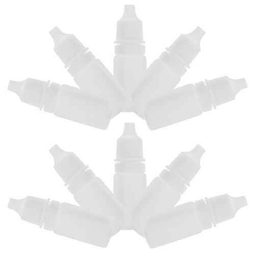 10Pcs Mini Droppflaskor För Ögondroppar L