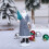 Christmas Figurine Figure Decorations Christmas-Light Grey 6