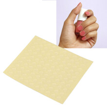 Doppelseitige Klebetropfen, klare runde Aufkleber für Nagelspitzen, DIY, 10 Stück, 5 mm