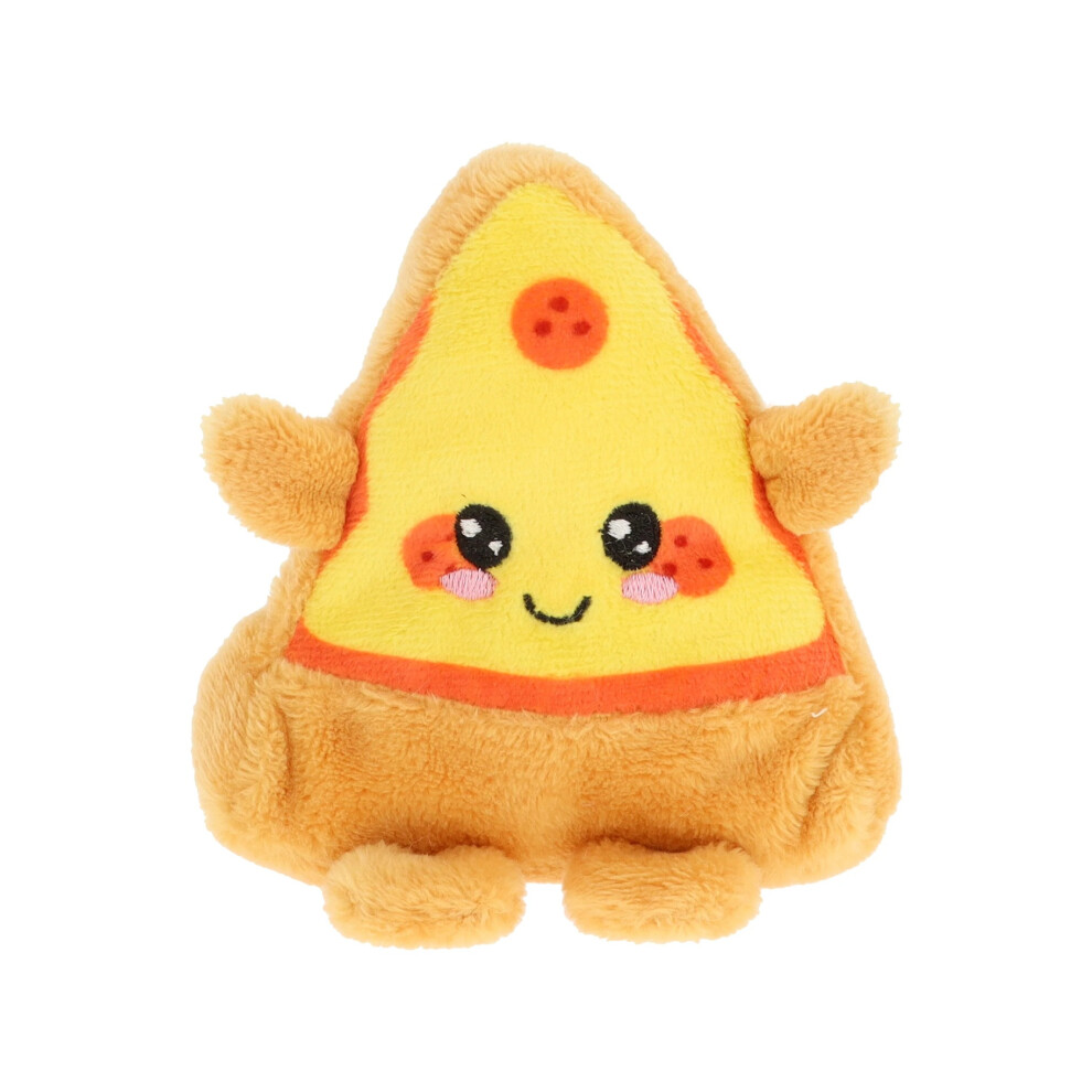 Keel Toys Food Bobballs Pizza 8Cm Soft Plush Toy