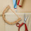 2St Bambus Handtag För Handväska Diy Väsksortiment 12 Cm Beige 6