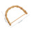 2St Bambus Handtag För Handväska Diy Väsksortiment 12 Cm Beige 3