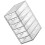 Organizer Desktop A Cassetti Trasparente Pet Per Ufficio E Casa 1