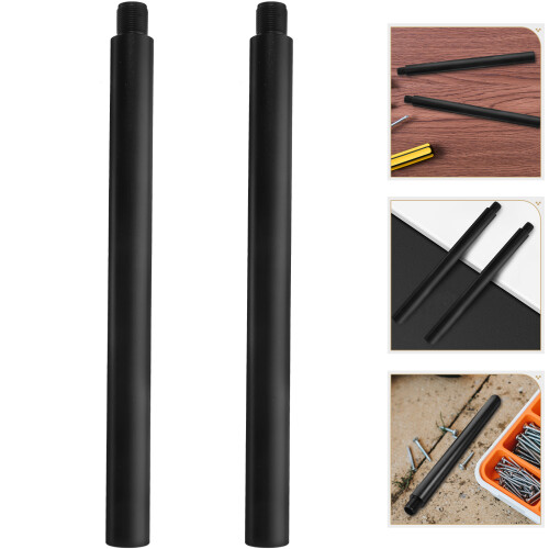 2 Pièces Support Haut-Parleur Avec Filetage Pôle Allongé 23,5 Cm 2