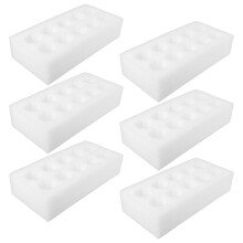 6 Set Småldersäkra Ägghållare, Portabel, Återanvändbar (10 Fack)