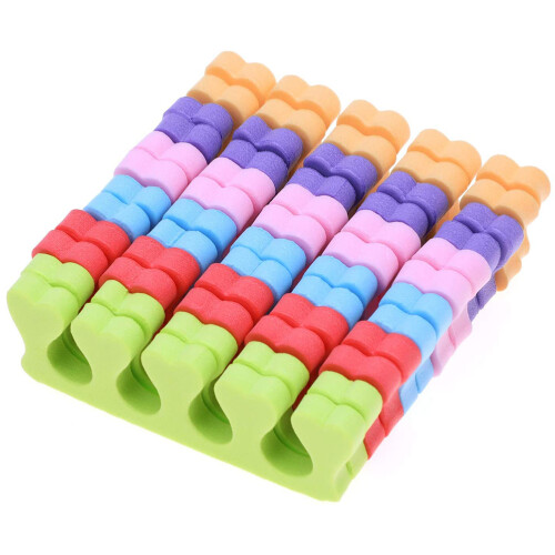 36Pcs Svamp Tåseparator Fingerdivider Verktyg