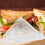 100Pcs Transparent Förpackningslåda Triangulär Sandwichpåse 5