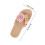1 Par Vävda Hawaii- Blommönster Strandflip-Flops 2