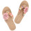 1 Par Vävda Hawaii- Blommönster Strandflip-Flops 8