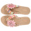 1 Par Vävda Hawaii- Blommönster Strandflip-Flops 9
