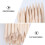 50 Stuks Nail Art Stokjes Cuticule Pusher 11