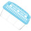 Transparent Sky-Blue Isolation Box For Fish Tank Accessories 1